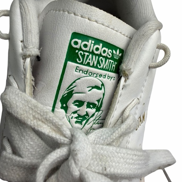 Adidas Stan Smith Bonega Platform Sneaker, White/Green, size 7 women’s - Picture 5 of 8